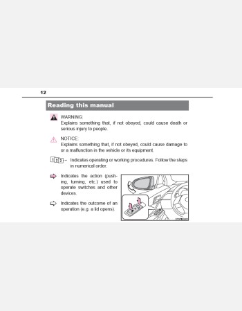 toyota c-hr 2017 owners manual